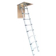 Werner Telescopic Loft ladder 2.9m
